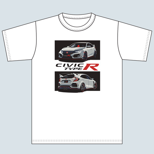 Honda CIVIC TYPER Tシャツ